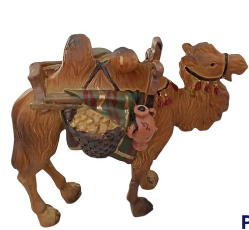 Statuina Cammello in Resina per Presepe,h 9 x 9 cm, marca DueEsse Christmas, - Foto 5 di 5