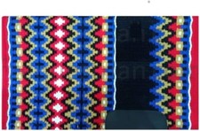 Western Show Horse Riding Handmade Saddle Pad Wool in 34 42