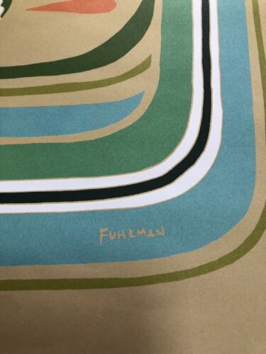 Starbucks Siren Screen Print Poster 50th Anniversary Signed 25” x 30” New - Picture 3 of 12
