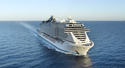 MSC SEASHORE (Front) POSTER 24 X 36 Inches Looks beautiful