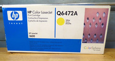 Genuine HP Q6472A Yellow LaserJet Toner Print Cartridge 502A for HP 3600 S152