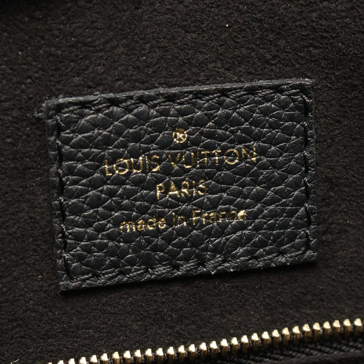 Louis Vuitton Freedom Shoulder Bag Black Leather for sale