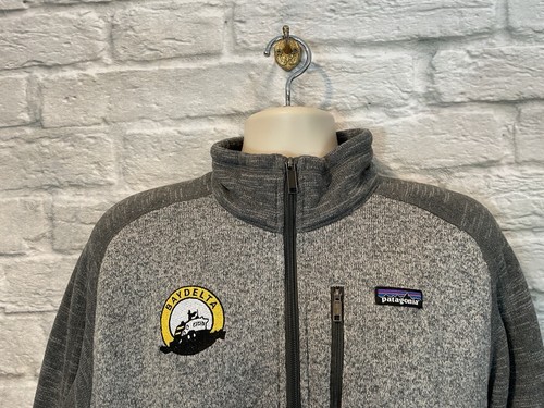 Suéter Patagonia Para Hombres Gris Mejor Media Cremallera Pullover XL *Logo* - Imagen 3 de 7
