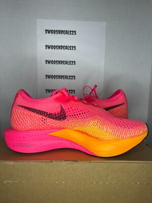 Women's 5.5 🔥 Nike ZoomX VaporFly Next% 3 Hyper Pink Orange
