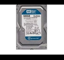 WD Western Digital 500GB SERIAL ATA SATA 3GB/S HDD 7200 RPM WD5000AAKS. Y805