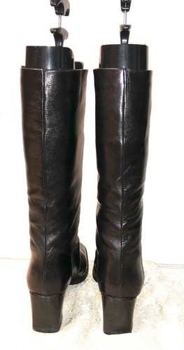 Italy Stiefel Nappaleder Leder mit Echtfell ,warm gefüttert, Pelz Gr.39-39,5 - Bild 5 von 6