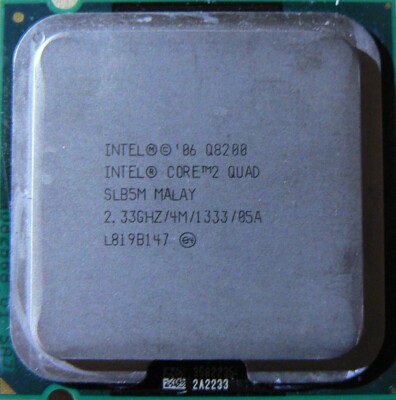 Intel Core 2 Quad CPU Q8200 SLB5M 2.33 GHz 1333 MHz FSB Socket 775