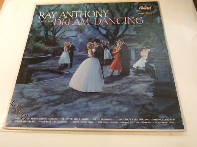Ray Anthony Plays For Dream Dancing VG Turquoise Mono Capitol T-723 Record 1956