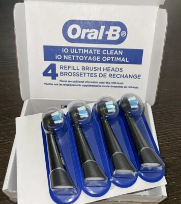 4 -Oral-B iO Series Ultimate Clean Replacement Brush  in New Box.. (C)