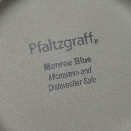 Pfaltzgraff Monroe Blue Stoneware Dinner/Salad Plate, Cereal Bowl, Mug *PICK* - Picture 3 of 18