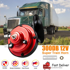 "Super Loud 12V Train Horn for Motorcycle Car SUV Boat 300DB