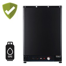 Smad 2.1 Cu ft 3-Way Propane Gas Fridge DC 12V Gas RV Truck Camper Refrigerator