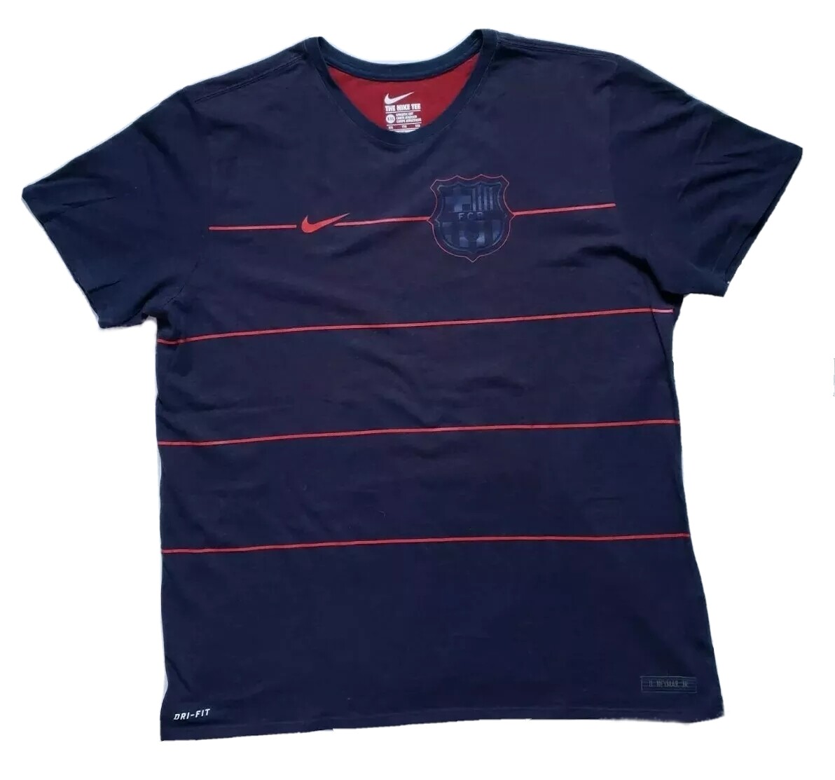 FC Barcelona Neymar Jr. 11 シャツ M FC Barcelona Neymar Jr # 11 Nike Dri-Fit Fütbol Soccer Tshirt