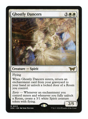MTG | Ghostly Dancers | Duskmourn: House of Horror | NM | EN