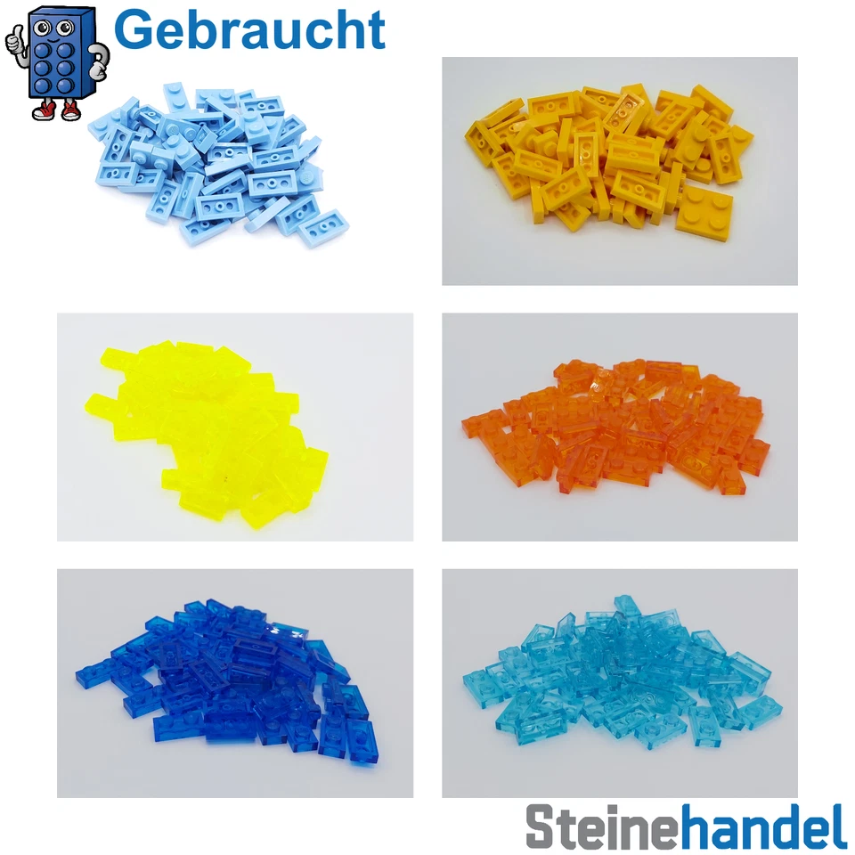 LEGO® Platte Plate 1x2 50 Stück ( 3023 ) - Bild 4 von 4