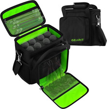 Microphone Carrying Bag for 8 Microphones, Adjustable Foam Case Fits Wireless Mi