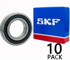 10PACK New 6006-2RS SKF Brand Rubber Seal Ball Bearing 30x55x13 6006 2RS 6006RS