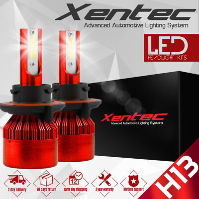 Xentec H13 9008 488W LED Headlight Bulb Kit Hi//Lo beam 48800LM XENON 6000k