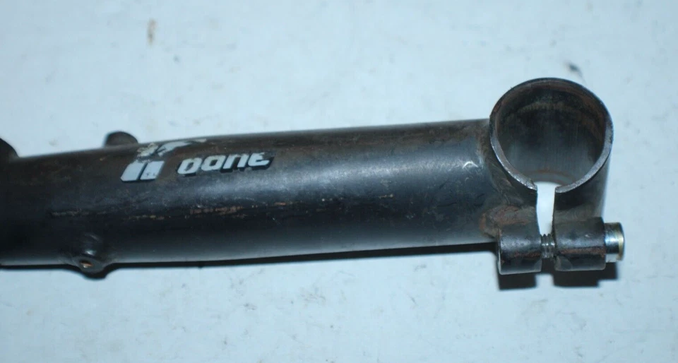 Haste de bicicleta vintage T-Bone 22,2 mm pena 150 mm 25,4 mm 9º elevação BLK Canti EUA remetente - Imagem 4 de 4