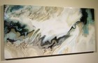 Abstract RESIN Painting Modern Canvas Wall Art Large Framed US ELOISExxx — photo 6