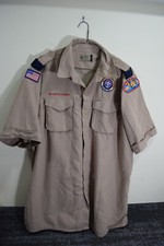 Boy Scout VENTED Men  s SOFT 2XL MICROFIBER Official Uniform S/S Shirt K30229