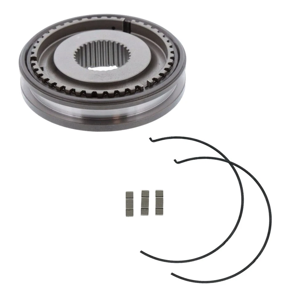 M5R2 3rd-4th Synchro Hub, Slider, Spring & Keys 1988-96 Ford F150 Bronco 5 Speed - Image 3 of 4