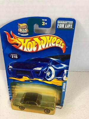 2002 Hot Wheels Collector #215 '68 COUGAR Green Flat-Black Roof w