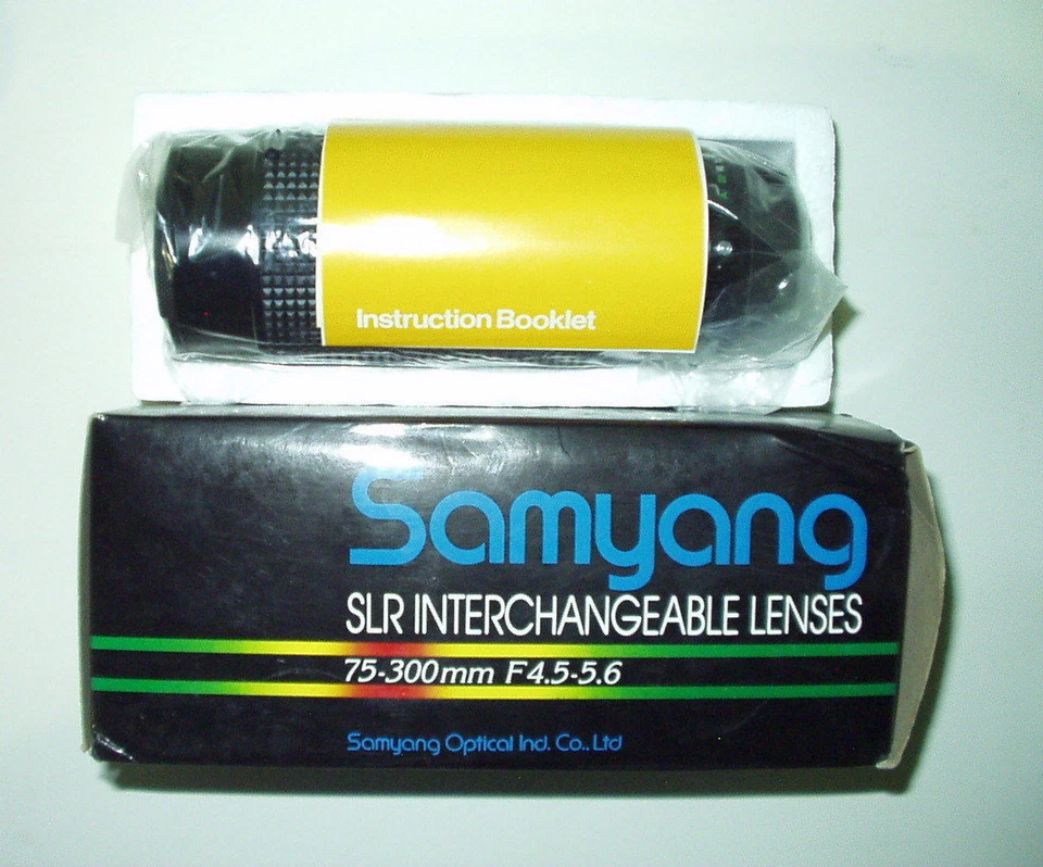 Samyang 75-300mm/f4.5-5.6 SLR Interchangeable Lenses for Pentax K (BRAND NEW!) - Image 2 of 2