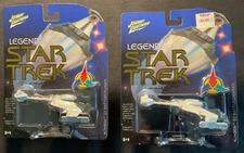 Johnny Lightning Star Trek 2004 Series 1 - 2 Klingon Battlecruisers - Brand New