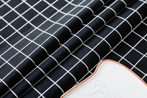 Tablecloth Black and White Checkered Tablecloth Rectangular Kitchen Table Decor - Picture 3 of 9