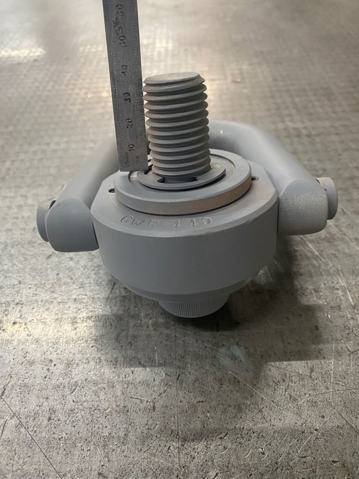 Jergens 1"8 Center Pull Hoist Ring 10,000 Lbs. Load Capacity Swivel