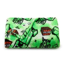 NEW MINECRAFT PLUSH THROW BLANKET SUPER SOFT 46 X 60 IN NWT