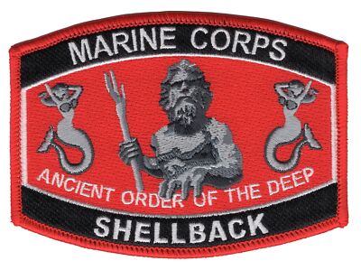 Navy Shellback King Neptune Hat Patch - Popular Patch Brand 9 thumbnail image