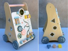 POUSSEUR D'ACTIVITES POUR BEBE - L'ATELIER DU BOIS - JouéClub - TROTTEUR - +12 M