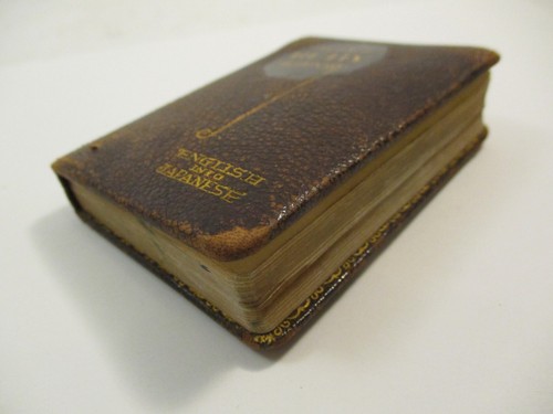 Antique c1920s Sanseido's Ruby Dictionary Japanese to English Leather Pocket - Picture 3 of 12