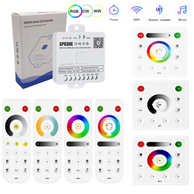 SP630E SPI Pixel 5CH All In One LED controller RGB RGBCCT PWM LED Remote control