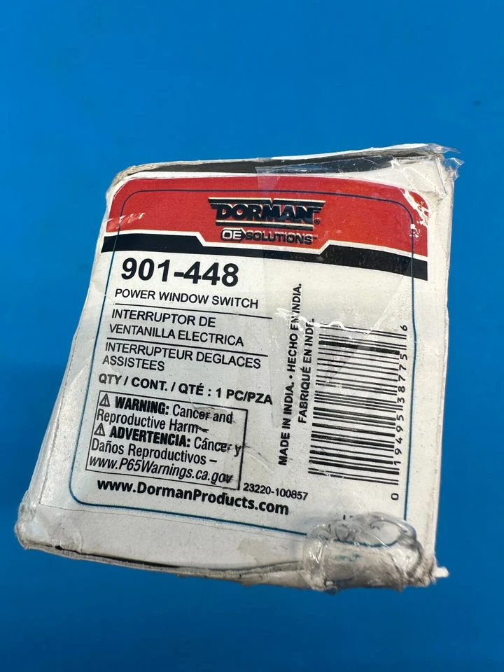 Interruptor de janela lateral dianteiro driver Dorman 901-448 para 2001-2009 Dodge Durango / Ram - Imagem 2 de 4
