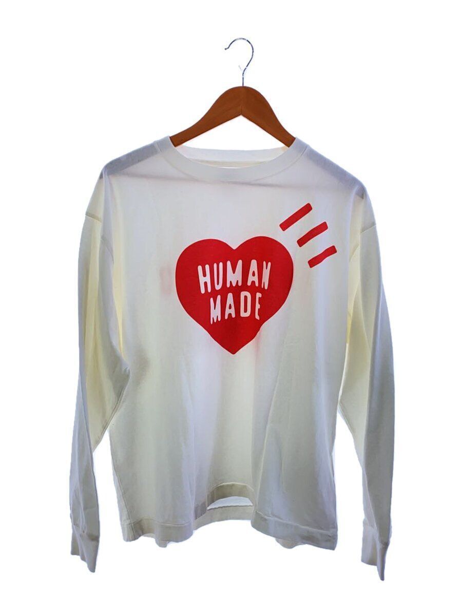 HUMAN MADE Long Sleeve T Shirt XL Cotton White Heart Used | eBay HUMAN MADE Long Sleeve T Shirt XL Cotton White Heart Used | eBay