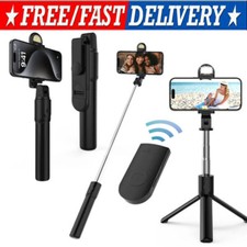 US Selfie Stick Tripod Remote Desktop Stand Phone Holder For iPhone Samsung LOT
