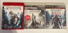 Assassin's Creed 1, Assassin's Creed 3, and AC Rogue Lot - Playstation 3/PS3