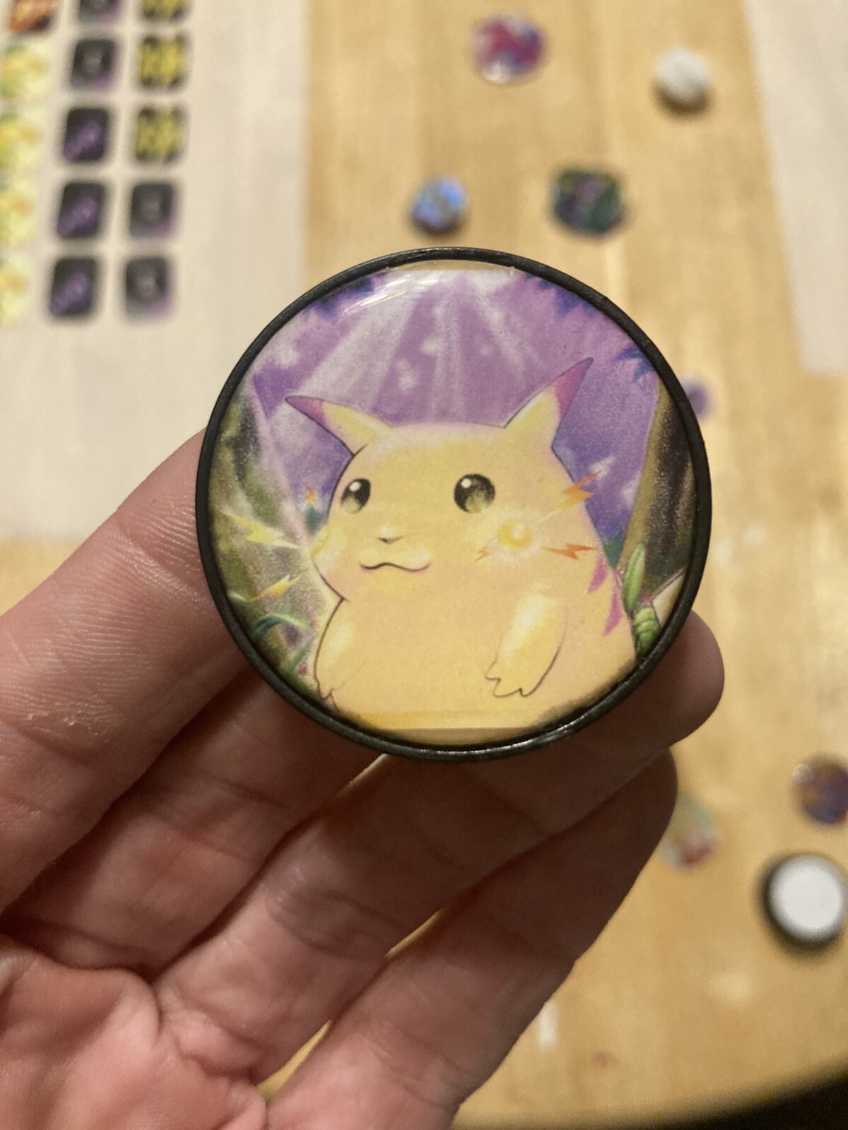 Pokémon Pikachu Popsocket Collapsible Grip & Stand for Phones and Tablets-image