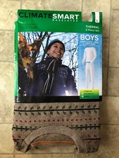  26 NEW BOYS CLIMATE SMART THERMAL BASELAYER 2-PCS SET/TOP  PANTS LARGE 12/14