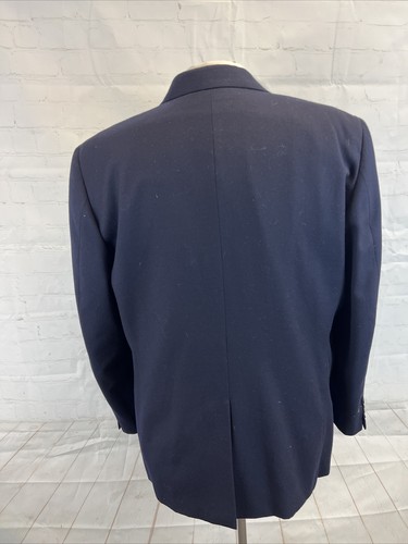 GAP Men's Navy Blue Solid Wool Blazer 44R $315 - Picture 5 of 10