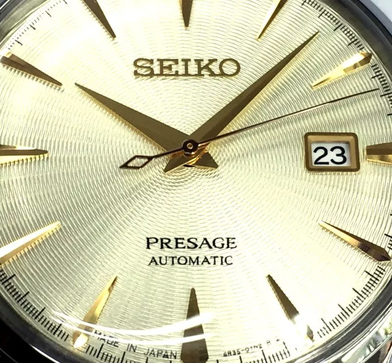 SEIKO PRESAGE Cocktail Golden Champagne SRPC99J1 eBay