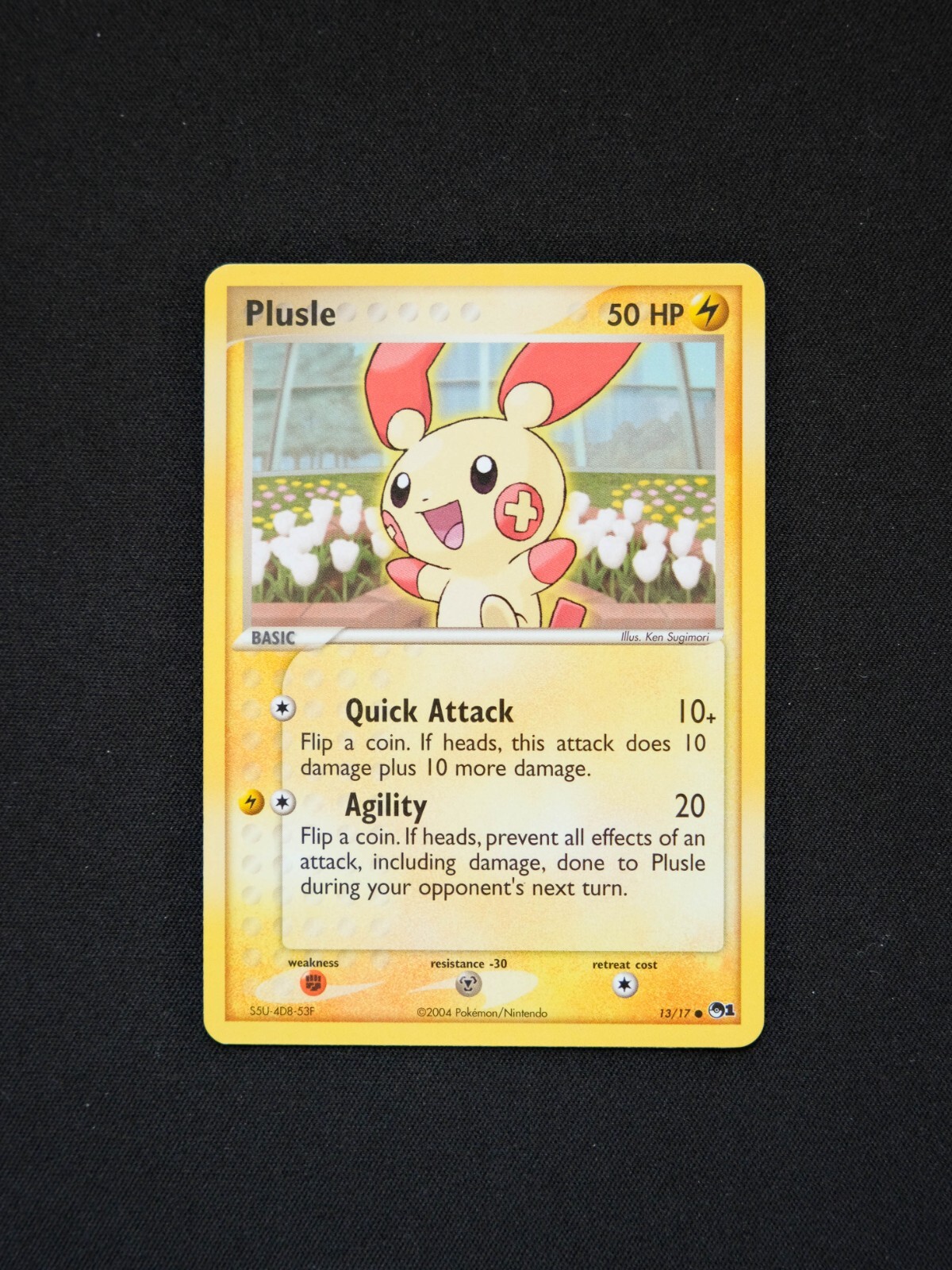 Pokémon TCG Plusle 13/17 POP Series 1 LP/NM