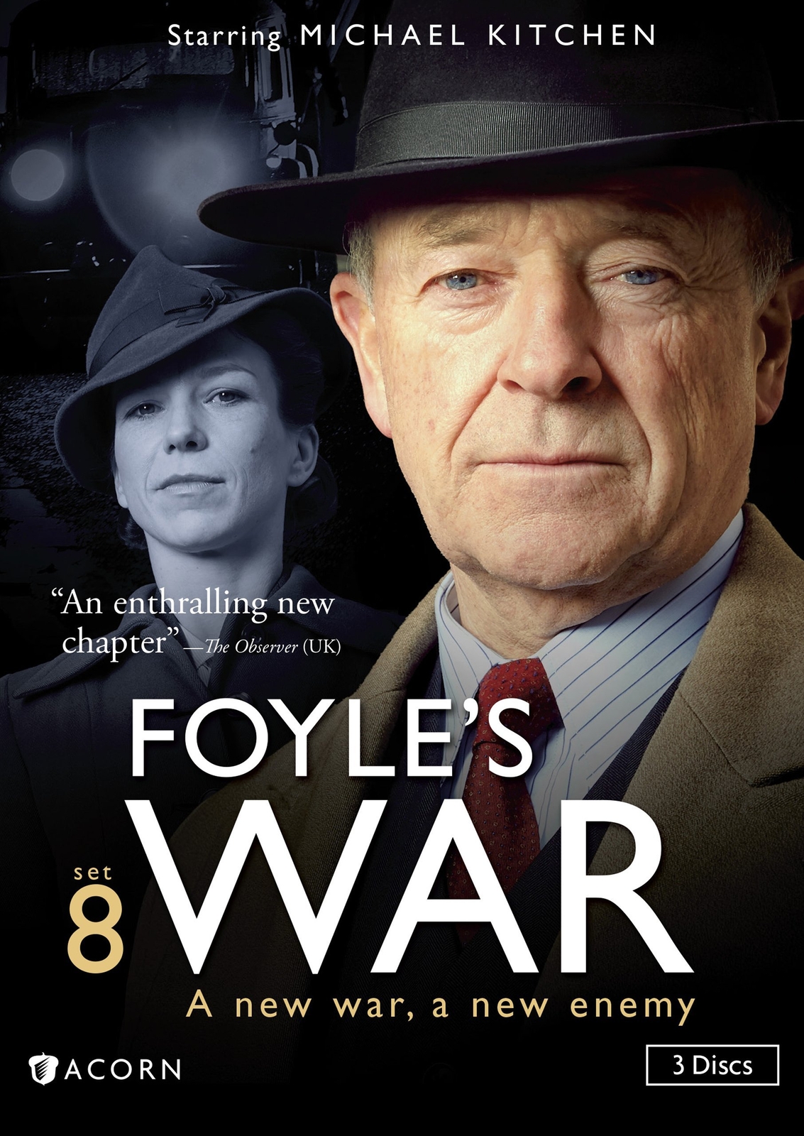 Foyle's War, Set 8 (DVD) Michael Kitchen Honeysuckle Weeks