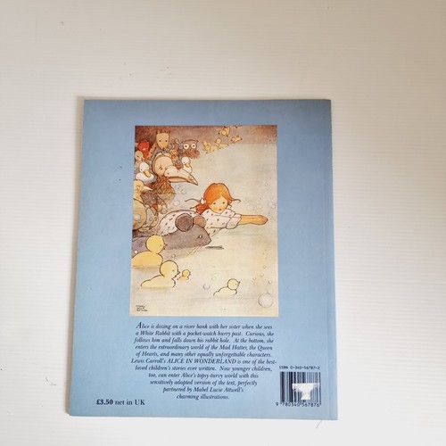 The Alice In Wonderland Picture Book Lewis Carroll Mabel Lucie Atwood - Picture 2 of 9