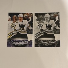 Matthew Poitras Upper Deck UD Canvas Young Guns & UD canvas Black & White Read*