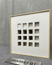 Arte scultura firmata Enzo Mari Sedici Variazioni 1965 Danese Milano