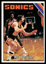 1975-76 Topps NR-MINT Rod Derline Seattle SuperSonics #112